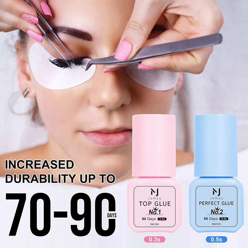 High-quality 5ml Eyelash Extensions Glue 70DAYS Retention Volume Lash Adhesive Makeup Tools