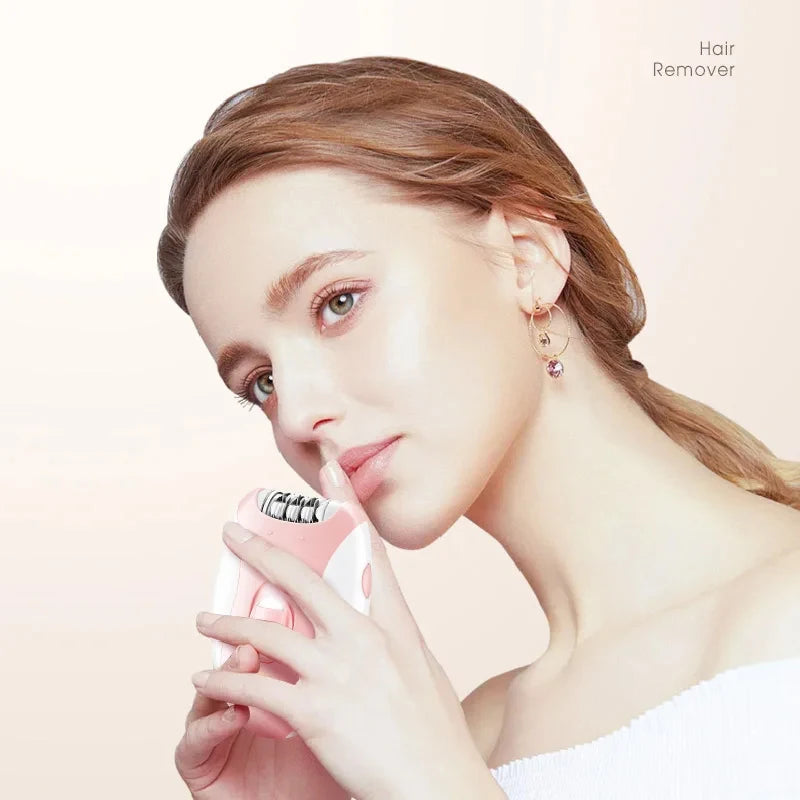 Kemei KM-189B Rechargeable Epilator for Face & Body