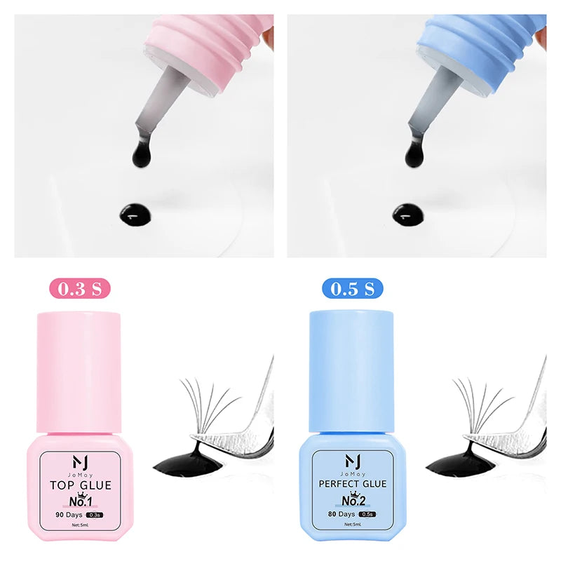 High-quality 5ml Eyelash Extensions Glue 70DAYS Retention Volume Lash Adhesive Makeup Tools