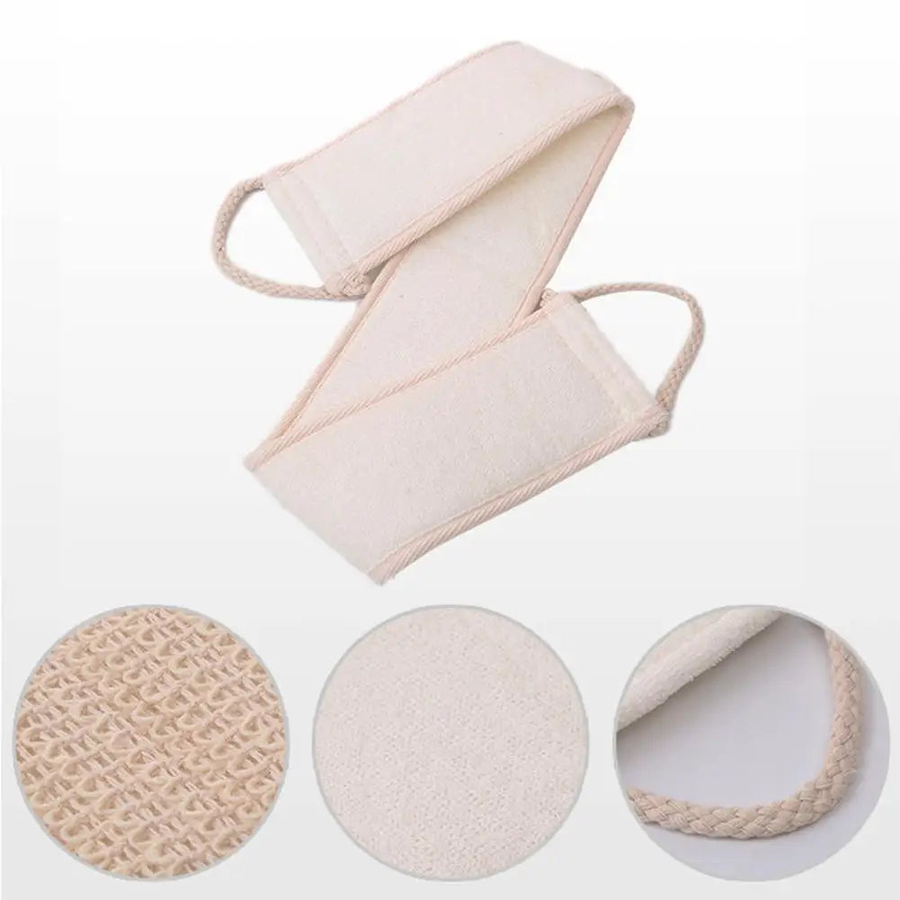 1/3/5Pcs Loofah Exfoliating Body Scrubber Unisex Washcloth for Dead Skin Removal Long Bath Strap Back Strap Body Care Scrubber