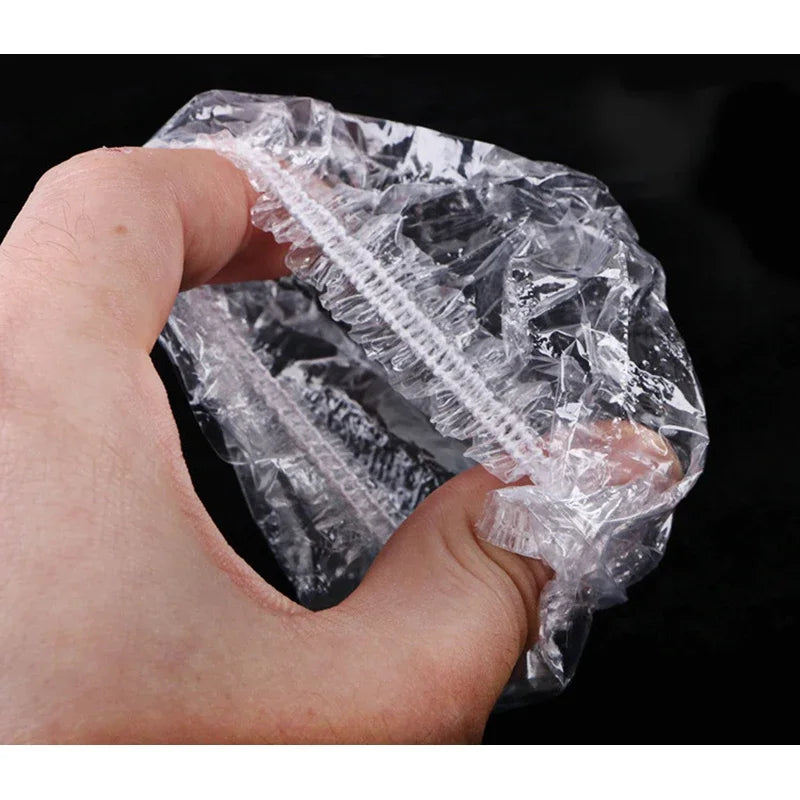 100/200PCS disposable earmuffs ear piercing bathing shampooing, preventing water ingress, ear protection, hair dyeing earmuffs