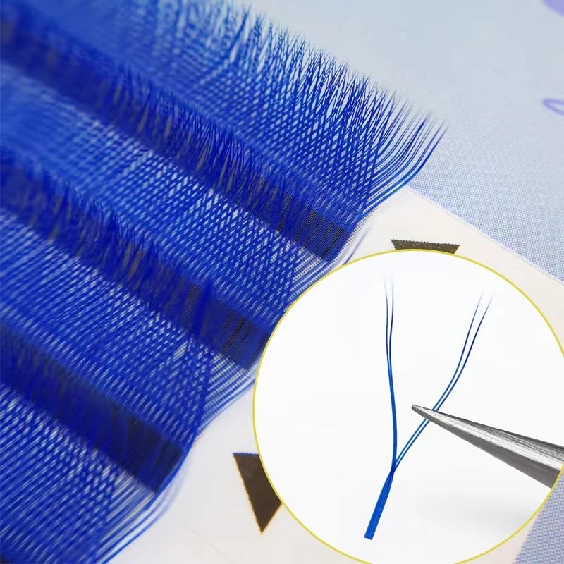 MARIA Y Shaped Lash Brown Eyelash Blue YY Type Purple Lashes Extension Pink Wholesale Makeup Soft Black Cilia Supplier