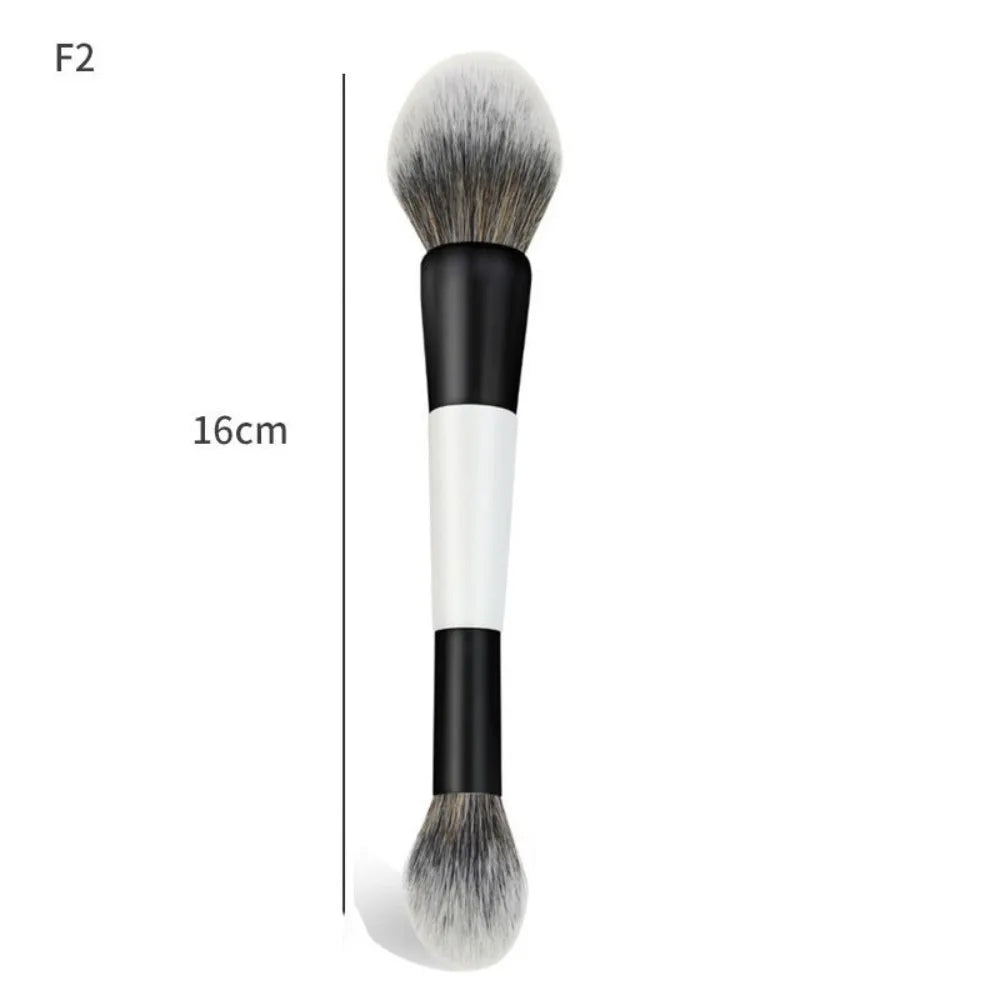 Dual-Ended F4 Contour Face Brush Multi-purpose High Coverage Eyeshadow Concealer Brushes Cosmetic Beauty Makeup Brushes