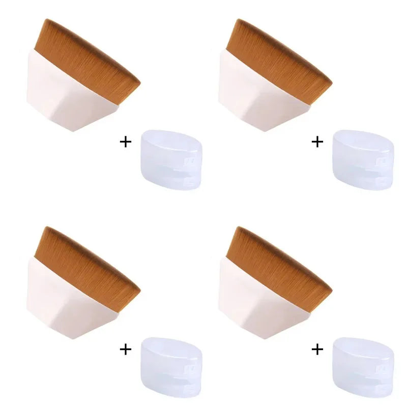 Soft Powder & Blush Makeup Brush Set – 1 to 4 Pieces dylinoshop