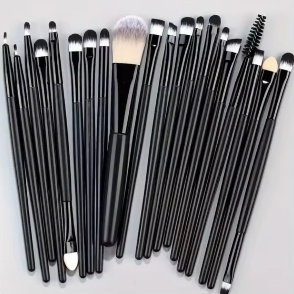 20Pcs Makeup Brush Set Eyeliner Brush Blending Brush Makeup Brushes for Cheeks Eye Cosmetic Foundation Brush Make Up Brushes Set