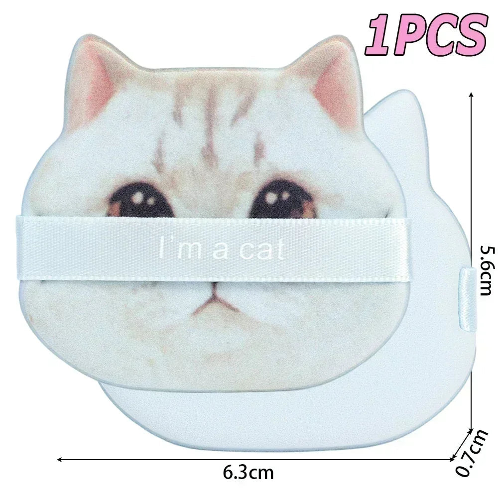 Cat-Shaped Dual-Sided Makeup Puff Sponge, 10-Piece Set dylinoshop