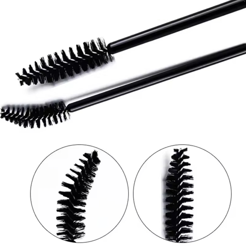 100pcs For Eyelash Extension Makeup Disposable Eyelash Brushes Micro Lash Mascara Wands Combs Wholesale Cosmetic Tools