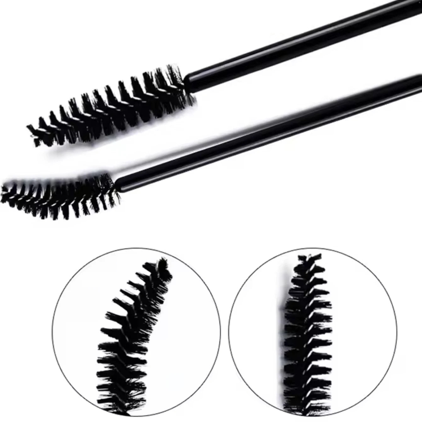 100pcs For Eyelash Extension Makeup Disposable Eyelash Brushes Micro Lash Mascara Wands Combs Wholesale Cosmetic Tools