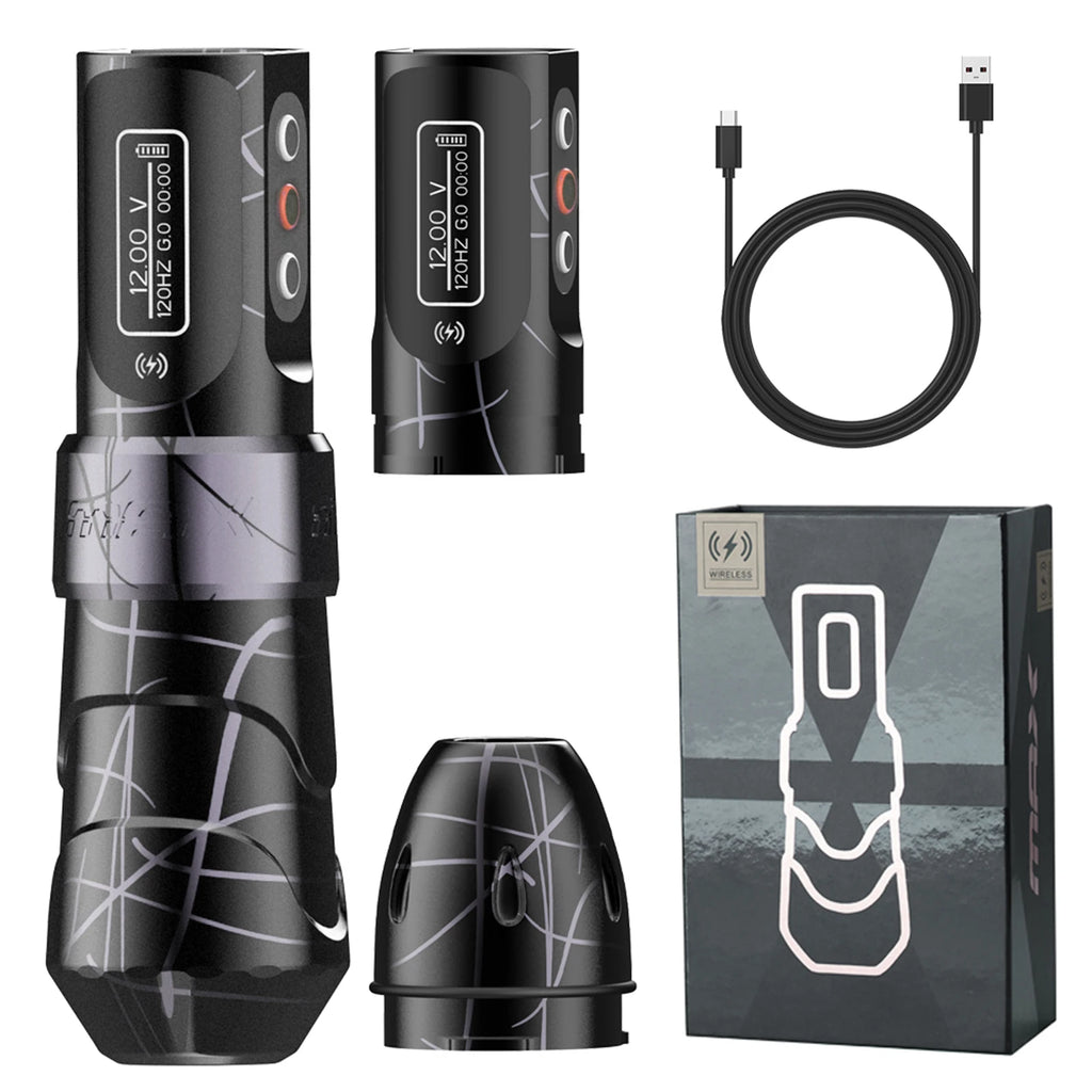 YILONG MAX Professional Tattoo Machine 2400mah Battery wireless Permanent Makeup Tattoo Pen Machine For Tattoo Body Artists