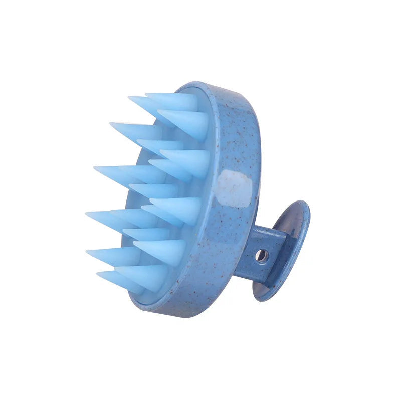 Silicone Shampoo Brush Head Scalp Massage Comb Hair Root Itching Clean The Scalp Thoroughly Body Massage Brush Bath Brush dylinoshop
