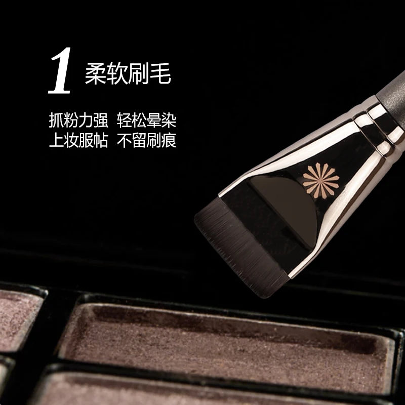 Piccasso Grey Makeup Brush FB11 Flat Head Foundation Brush Soft Fiber Hair Professional Foundation Brush Grooming Brush