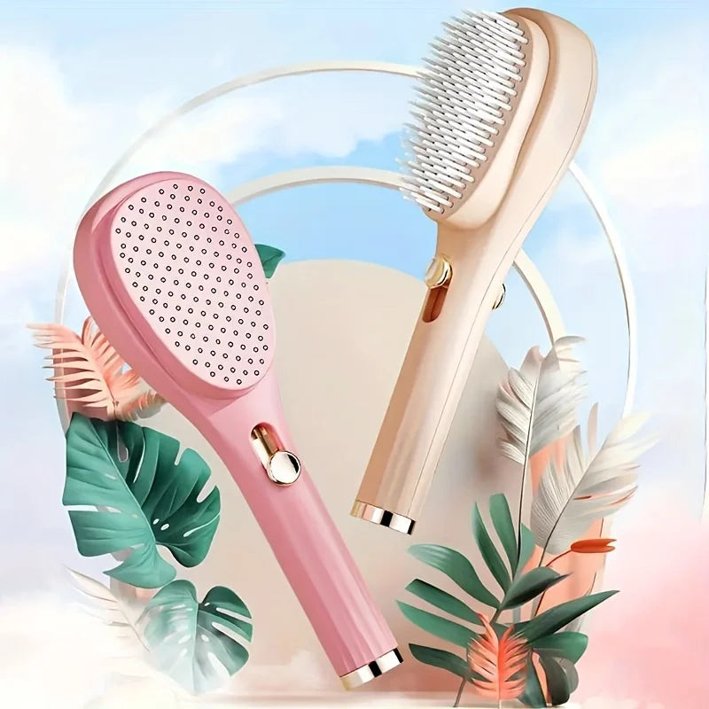 1pcs Magic Retractable Hair Comb-Anti-Static Scalp Massaging & Detangling Brush for All Hair Types Holiday Gift Box Beauty Tool dylinoshop