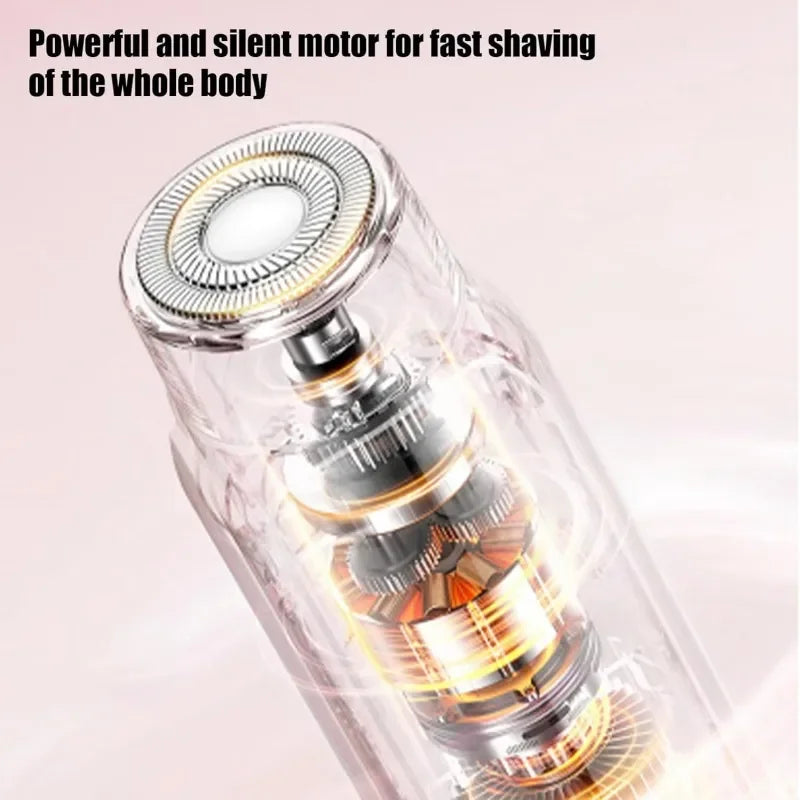 Women’s 2-in-1 Electric Epilator & Shaver – Rechargeable Body & Bikini Hair Remover