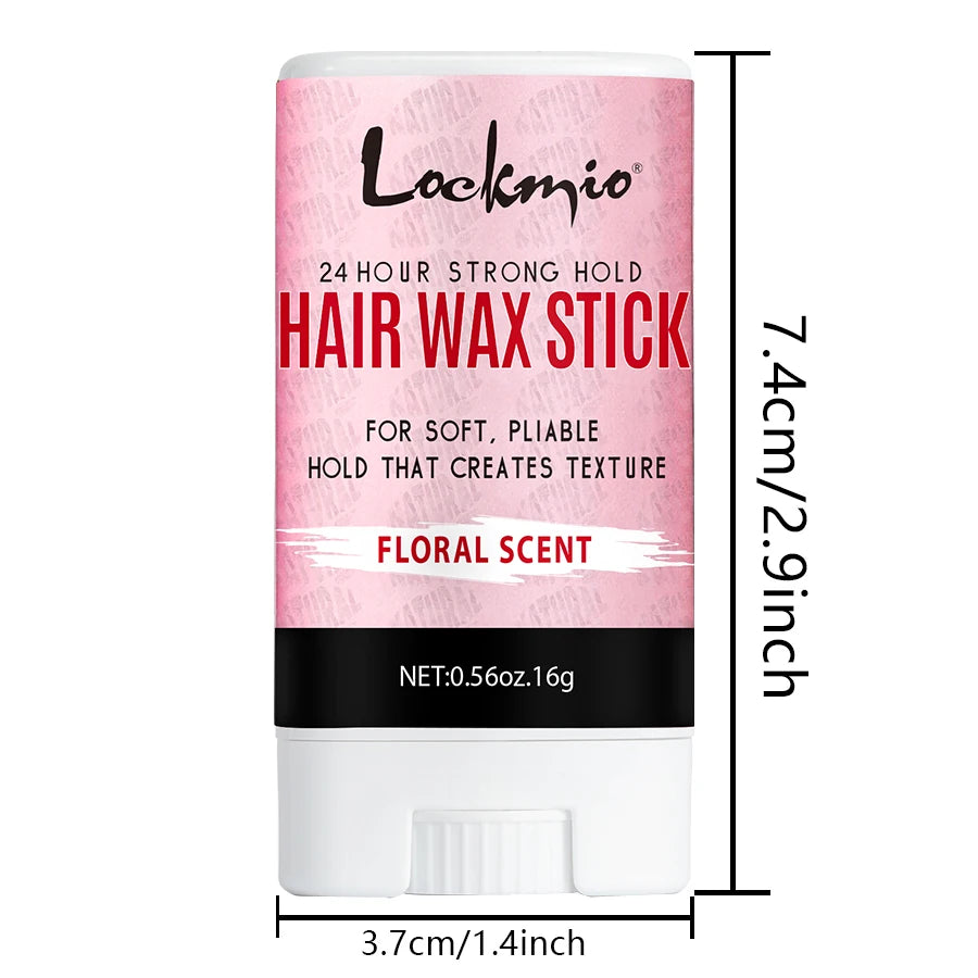 Professional Styling Wax for Women Anti-frizz Pomade Smoothing Broken Back Hair Mud Messy Hairs Control Wax Rod for Natural Wigs dylinoshop