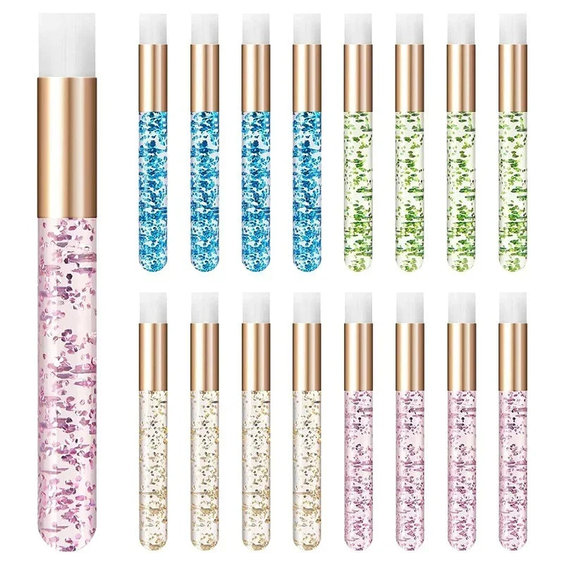 Wholesale 30/50pcs Eyelash Cleaning Brushes for Eyelash Extensions Glitter Lash Shampoo Brushes Nose Pore Cleansing Makeup Tools