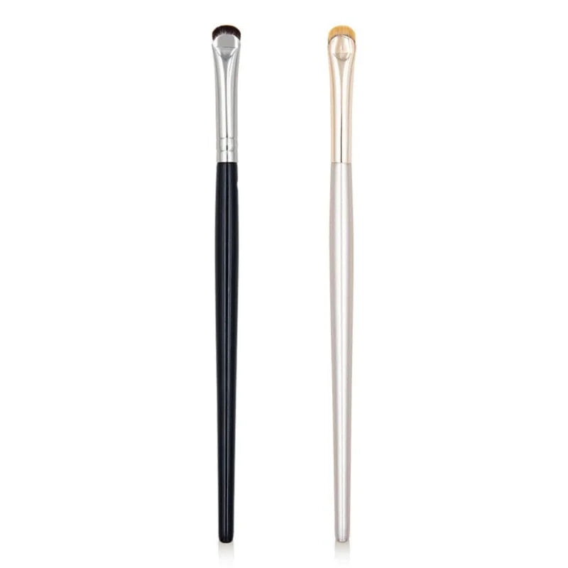 2pcs Curved Eyeliner Makeup Brushes Precision Soft Eyeshadow Smudge Tool Sharp Thin Small Eye Cosmetic Brushes for Precision Eye