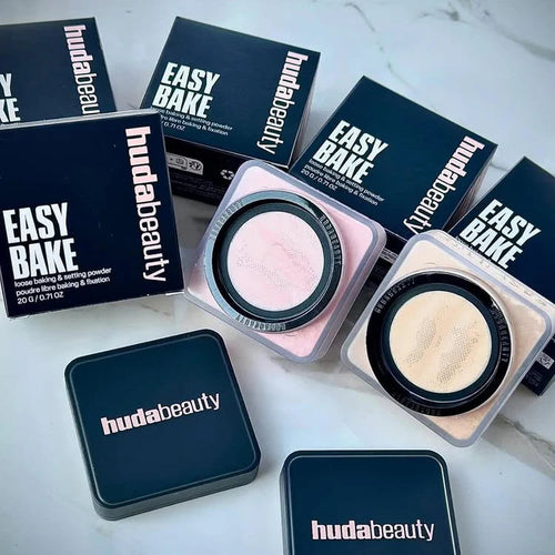 2 Colors Easy Bake Loose Powder Brightening Correcting Duo LongLasting Oil Control Natural Face Waterproof BrighTening Makeup dylinoshop