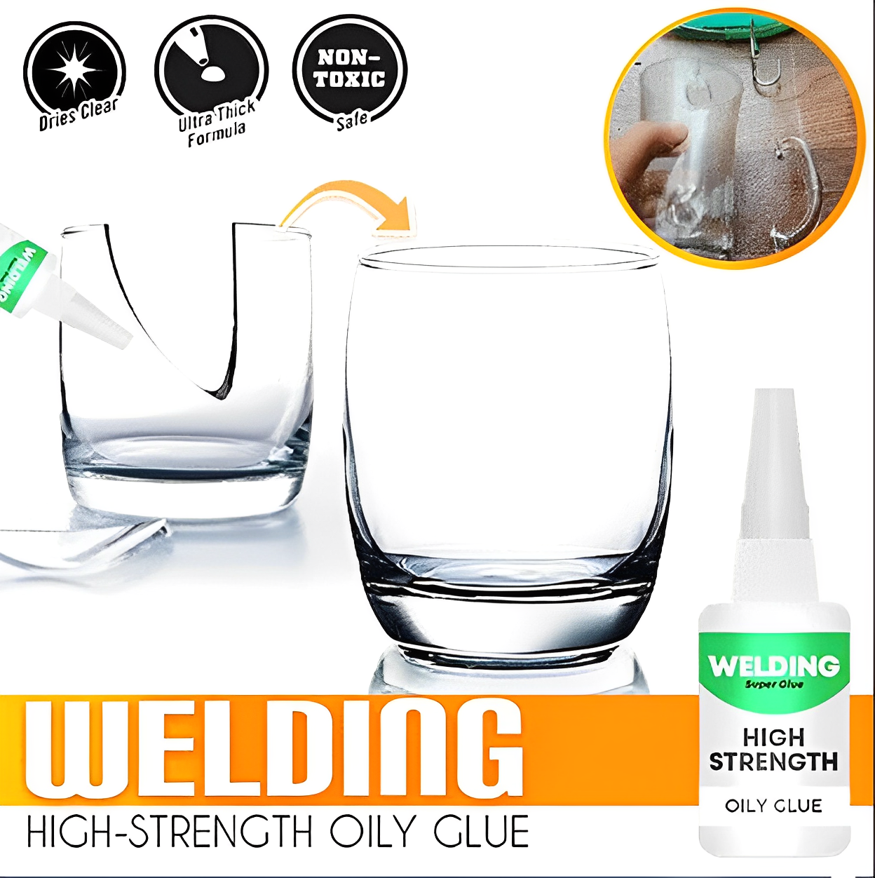 1+1 FREE | EasyGlue™ High-Strength Welding Glue on Oil Base 