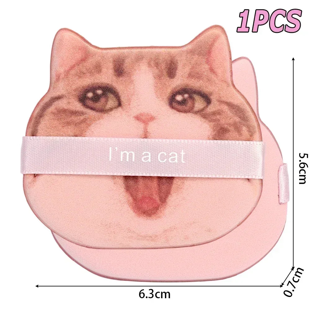 Cat-Shaped Dual-Sided Makeup Puff Sponge, 10-Piece Set dylinoshop
