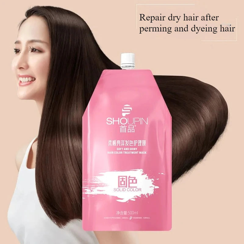 Keratin Hair Mask 5 Seconds Repair Damage Frizzy Hair Mask Help Color Protection After Dyeing 30ml/500ml dylinoshop