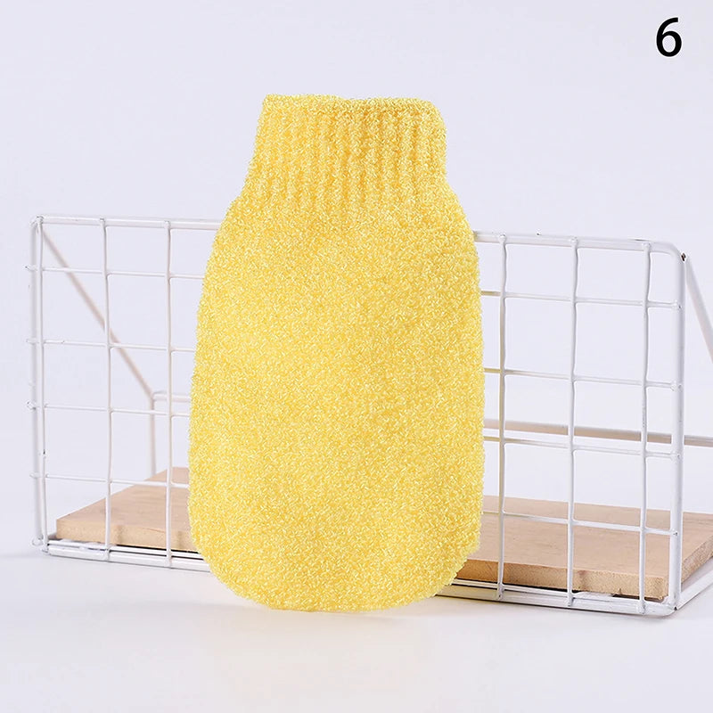 Exfoliating Body Massage Sponge Bath Gloves Skin Bath Shower Wash Cloth Shower Scrubber Back Scrub Moisturizing Spa Skin Gloves
