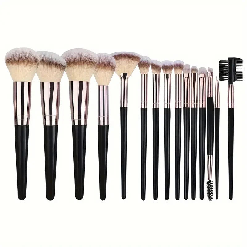 Makeup Brush Set – Foundation, Concealer & Eyeshadow Blending Brushes dylinoshop