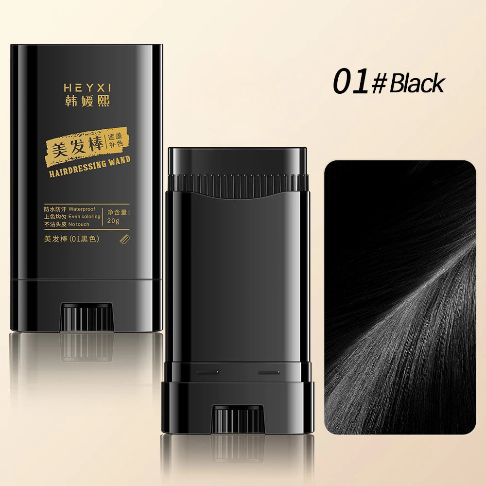 Waterproof Hair Dye Stick - Quickly Covers Gray, Natural Appearance, Long-Lasting Color Retention, Suitable for All Hair Types dylinoshop