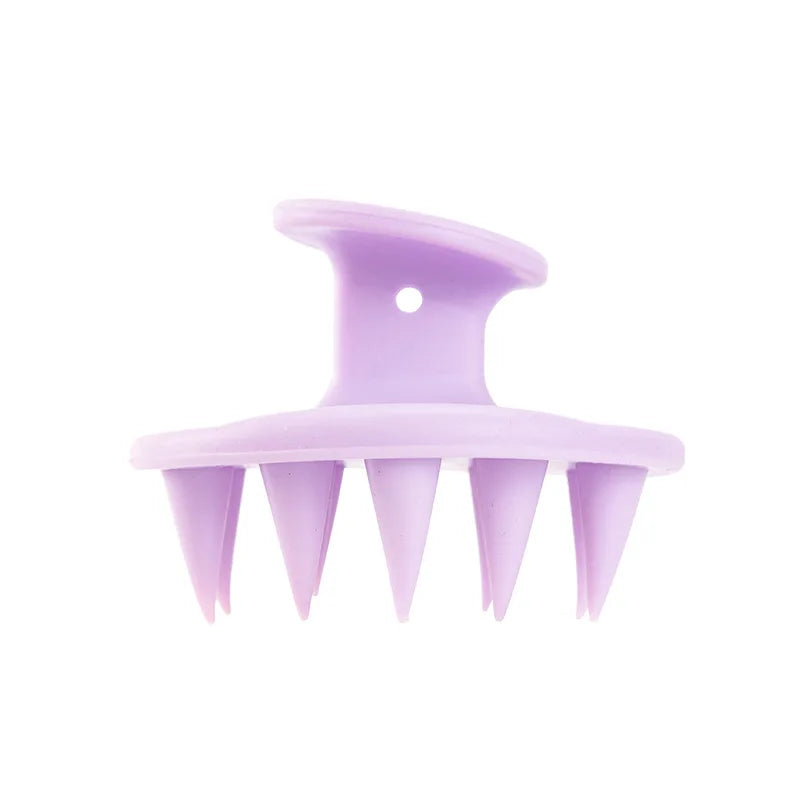 Silicone Shampoo Head Scalp Massage Brush Silicone Body Brush Hair Washing Comb SPA Bath Shower Brush Salon Hairdressing Tools dylinoshop