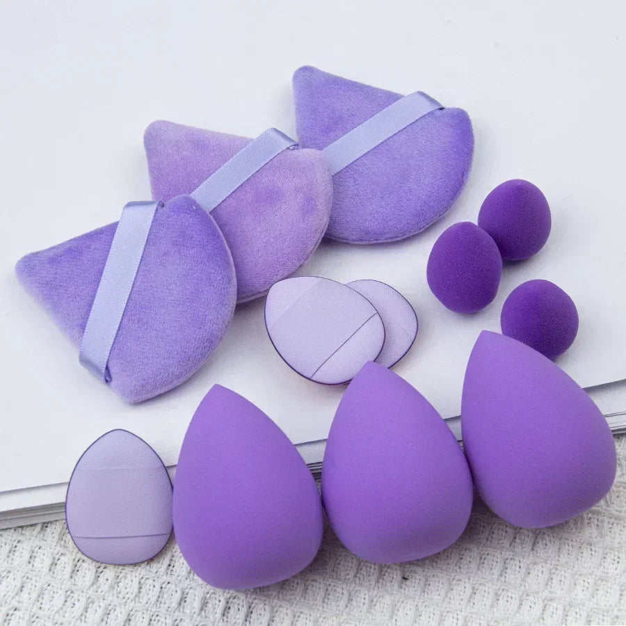 Makeup Sponge Puff Set – 12 or 14-Piece Foundation Blender dylinoshop