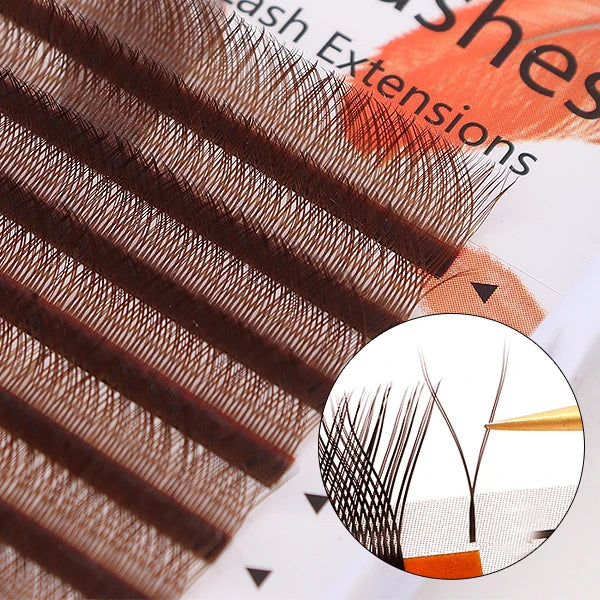 Maria Sasha Y-Shaped Eyelash Extensions, Salon Lash Trays dylinoshop
