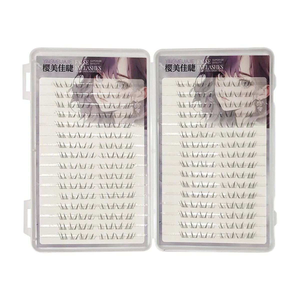 Korean Style Lower Lash Clusters, 4-6mm Natural False Eyelashes dylinoshop