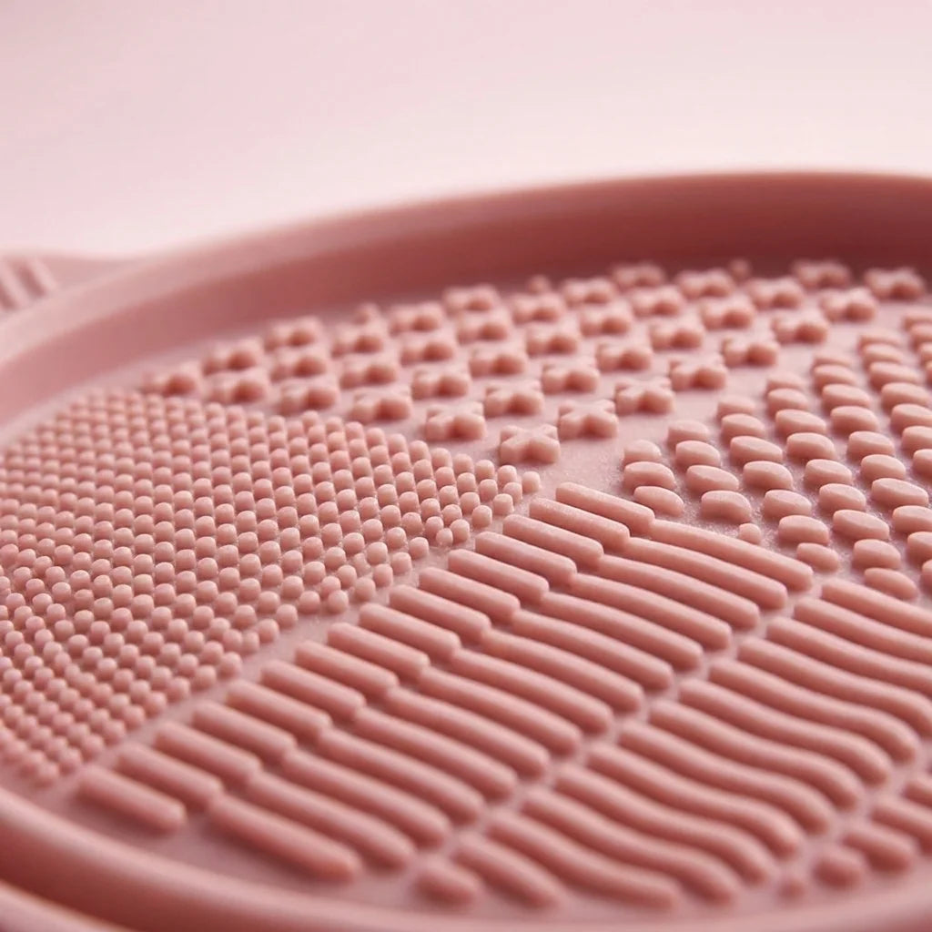 Makeup Brush Cleaner Bowl Set Gentle Clean No Hurt Bristles Wet Dry Powder Puff Cleaning Beauty Tools 