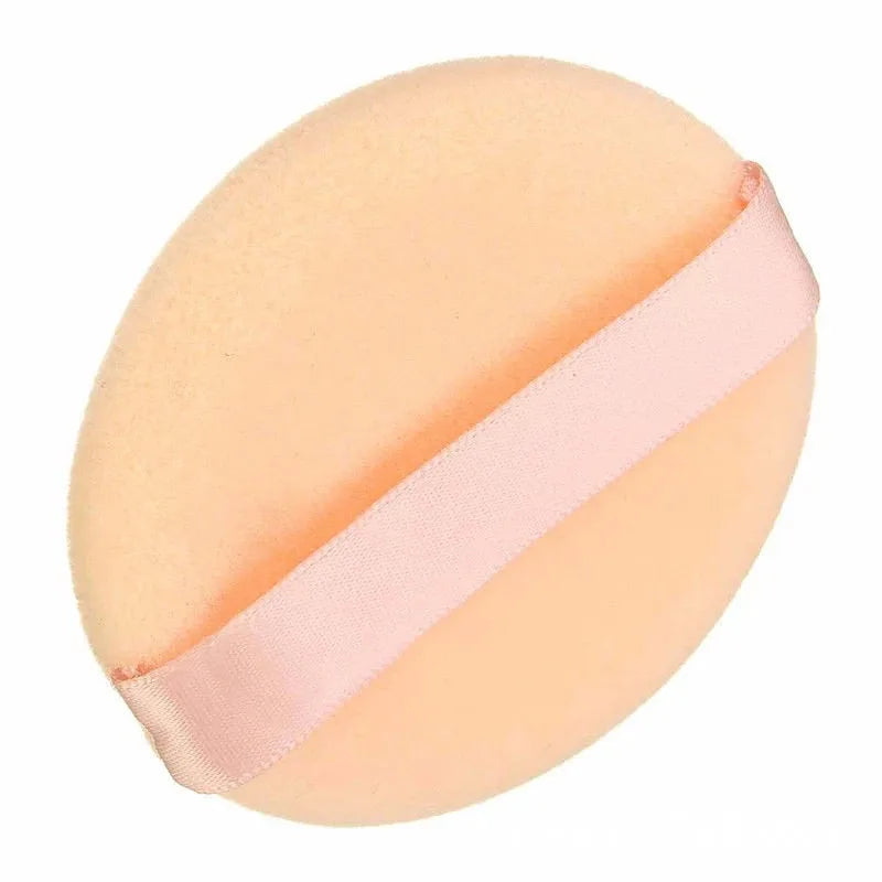 5-40pcs Round Facial Powder Foundation Puff ,Portable Soft Cosmetic Puff For Makeup Application, Beauty Tool Essential Make Up