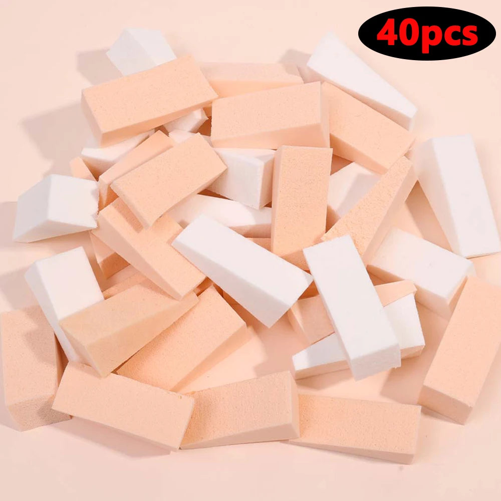 Latex Triangular Sponge Puff Dry Wet Use Makeup Sponge Face Foundation Concealer BB Cream Powder Smearing Puffs Cosmetic Tools