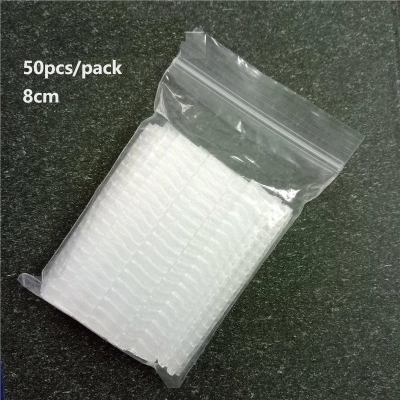 20/50PCS Makeup Brush Protective Mesh Cover Bristle Mesh Sleeve Bouquet Mesh Cover Makeup Brush Anti-frill Protective Net