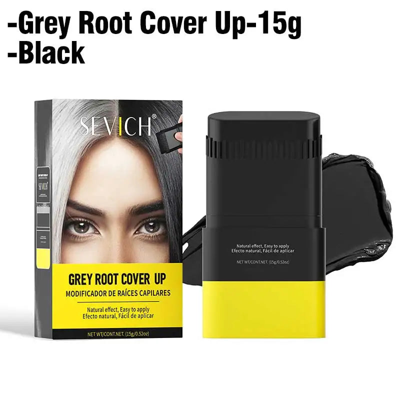 Hair Color Stick For Men & Women Quickly Covers Gray White Hair Concealer Waterproof Hairline Instant Covering Hair Dye Stick dylinoshop
