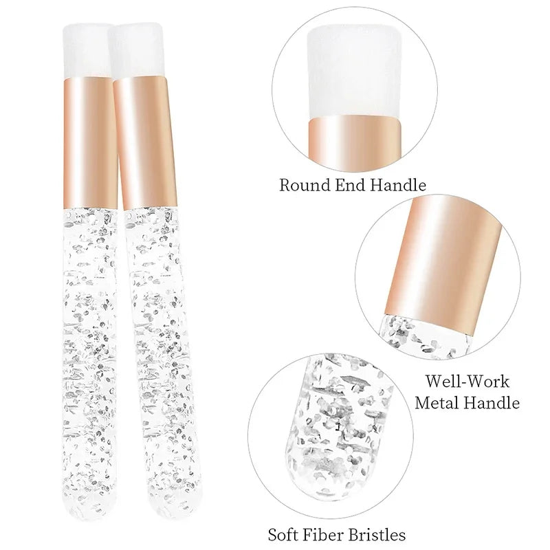 Eyelash Extension Clean Supplies Set Lash Makeup Brush Eyeborw Comb Microbrush Nose Skin Pore Wash Brushes Lashes Shampoo Bottle