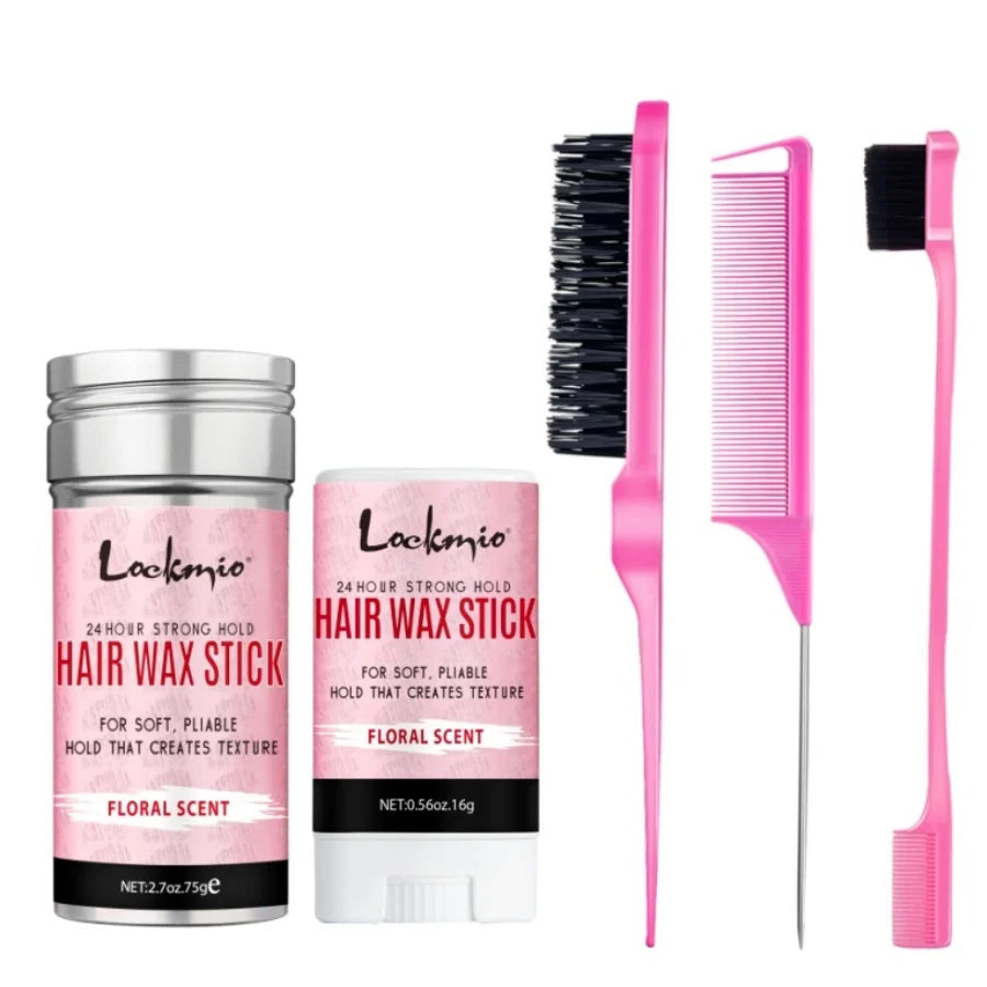 Professional Styling Wax for Women Anti-frizz Pomade Smoothing Broken Back Hair Mud Messy Hairs Control Wax Rod for Natural Wigs dylinoshop