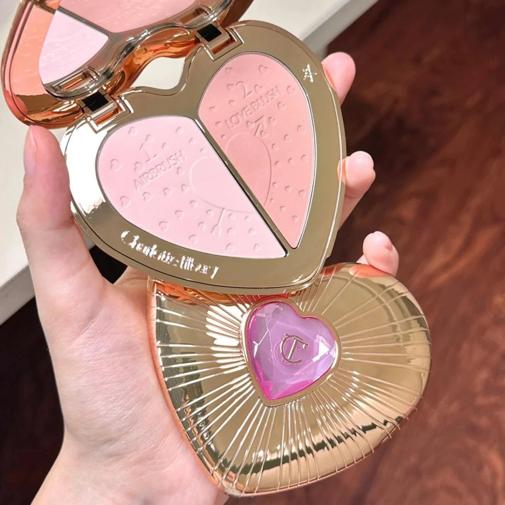 Charlotte Tilbury Dual-Color Blush Concealer Cushion Delicate And Smooth Brightening And Moisturizing Concealing Lasting Makeup