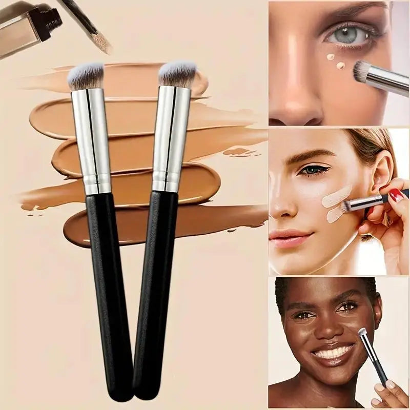 270 Concealer Brush, Flawless Foundation Eye Intense Face Makeup Brush, Premium Nose Contour Kabuki Blush Brush