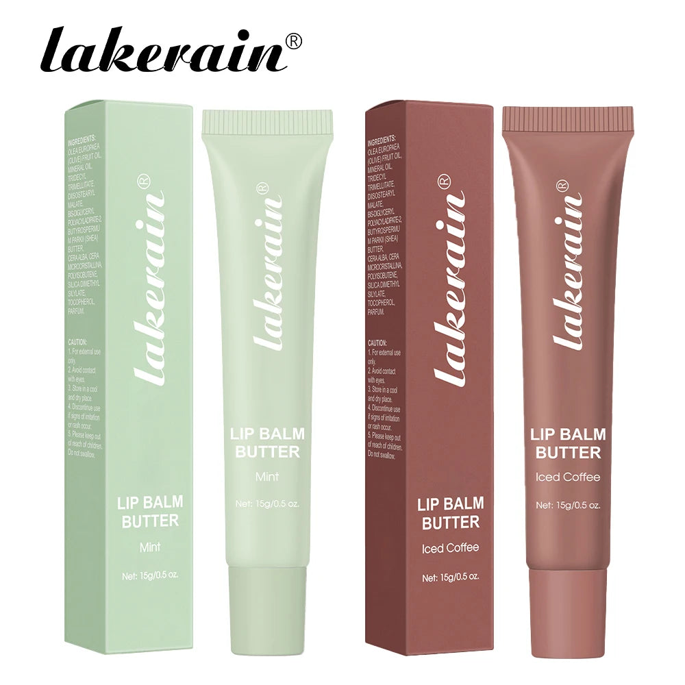 Butter Lip Balm Long Lasting Nourishes Moisturizes Soothes Lips Jelly Lip Gloss Oil Beautifying Smoothing Lip Care Balm Makeup