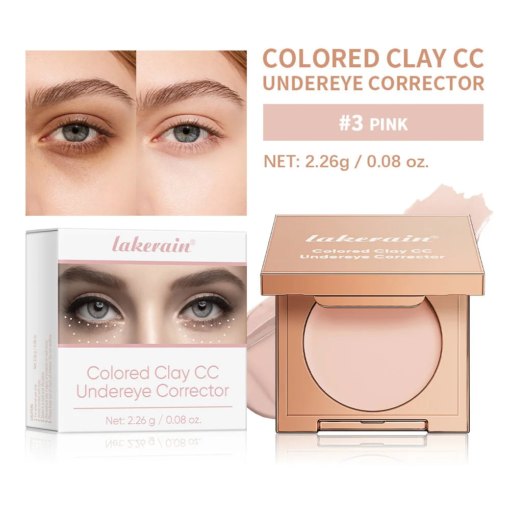 Full Coverage Color Corrector Concealer with Puff - Waterproof, Long-Lasting dylinoshop