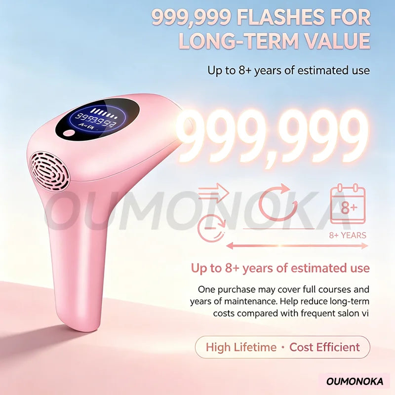 IPL Laser Hair Removal Device for Body, Face & Bikini