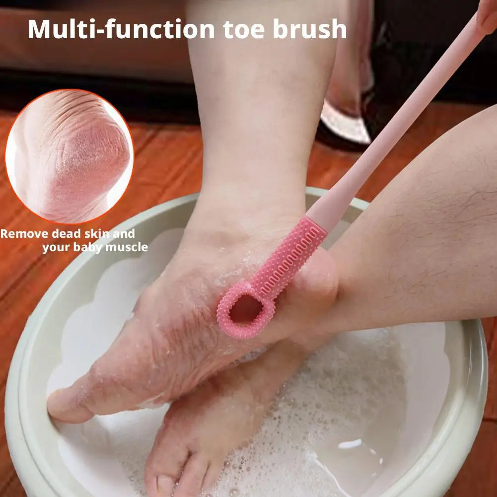 Multi-Functional Foot Scrub Brush Foot Exfoliator Itch Relief Stone Dead Skin Removal Household  ﻿