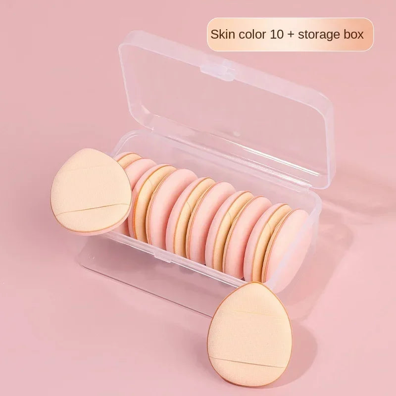 dawndesslo 10-Piece Mini Finger Powder Puff Sponge Set dylinoshop