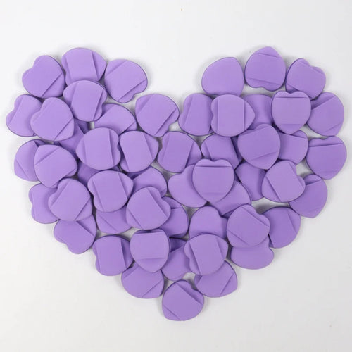50-Pack Mini Finger Cushion Puffs - Latex-Free dylinoshop
