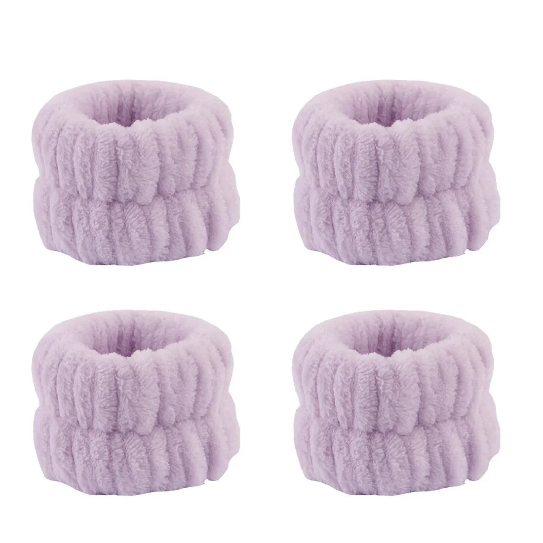1/4PCS Reusable Wrist Washing Belt Soft Microfiber Towel Wristbands Washing Face Water Absorption Prevent Wetness Wrist Washband