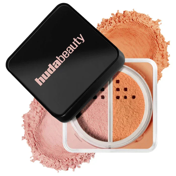 2 Colors Easy Bake Loose Powder Brightening Correcting Duo LongLasting Oil Control Natural Face Waterproof BrighTening Makeup dylinoshop