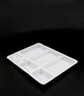 10pcs Tattoo Tray Disposable Plastic Plate For Permanent Makeup Accessories Eyebrow Lip Inks Cups Holder Tattoo Machine Table