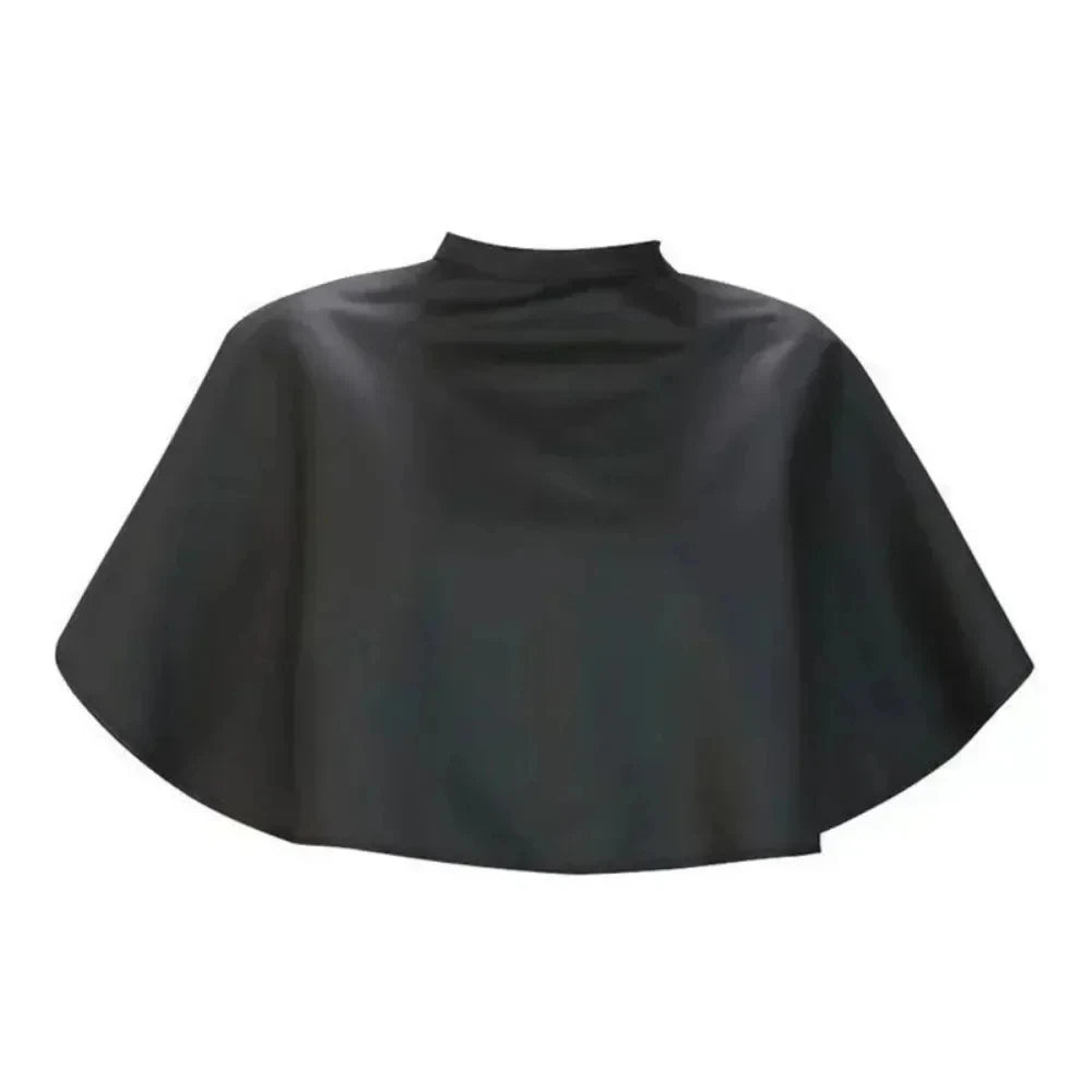 Black Short Square Hairdressing Cape – Professional Salon Barber Hair Cutting Wrap & Dyeing Tool dylinoshop